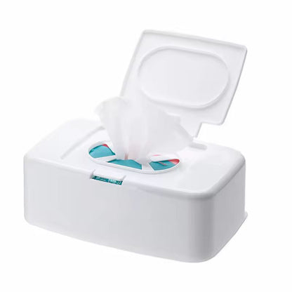 Portable Refillable Wet Wipes Dispenser Box  Handy Napkin Storage Container 4