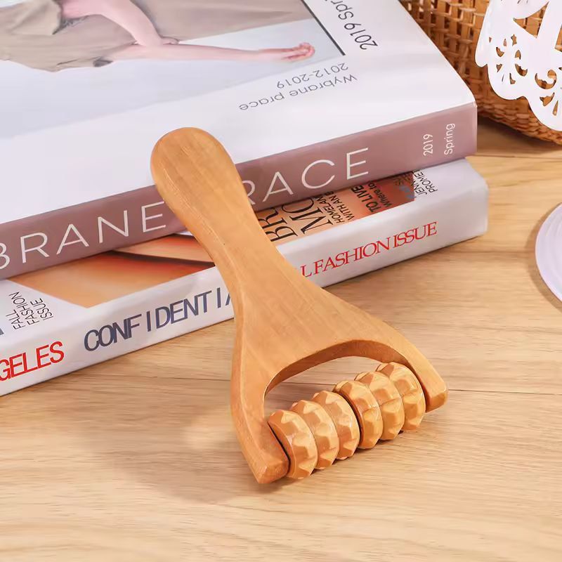 WholeBody Wooden Roller Massager  Neck Shoulder Foot  Leg Relief 1