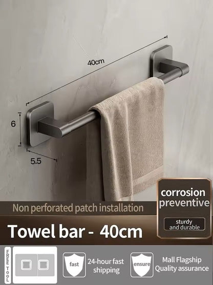 No Need To Drill Walls For Installation Bathroom Towel BarHookTowel RackKitchen Rag Rack Bathroom A 9