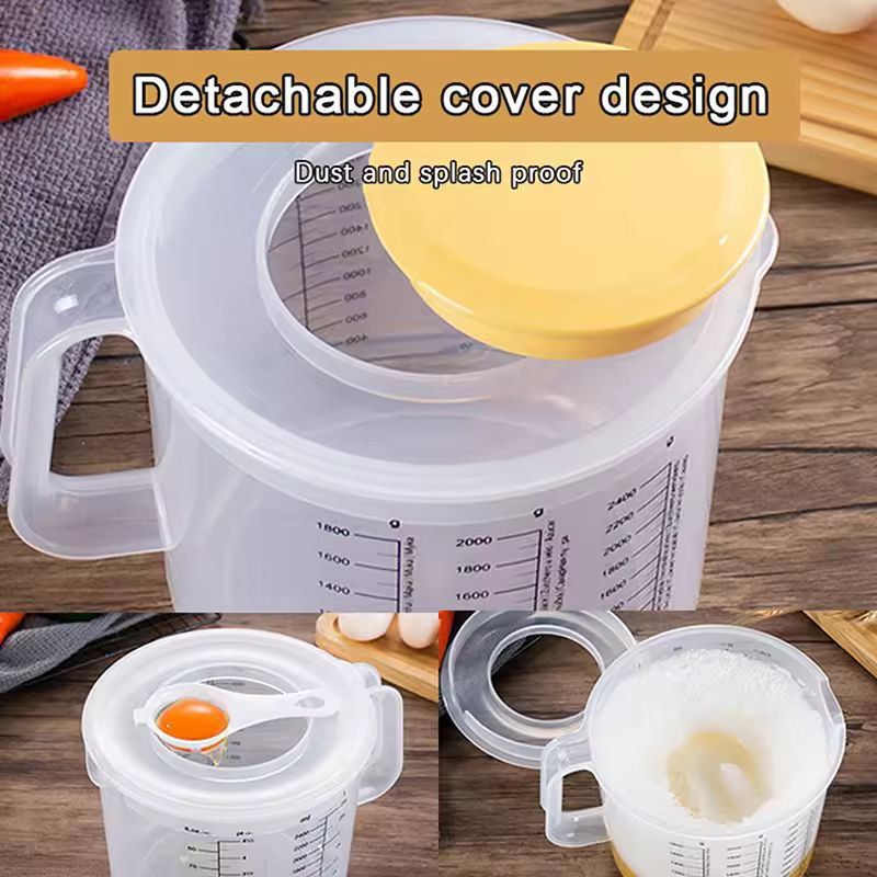LargeCapacity 25 L Baking  Mixing Bowl With BuiltIn Measuring Scale 3