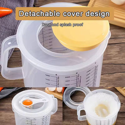 LargeCapacity 25 L Baking  Mixing Bowl With BuiltIn Measuring Scale 3