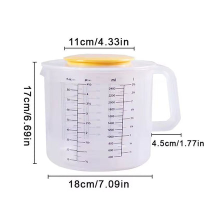 LargeCapacity 25 L Baking  Mixing Bowl With BuiltIn Measuring Scale 5