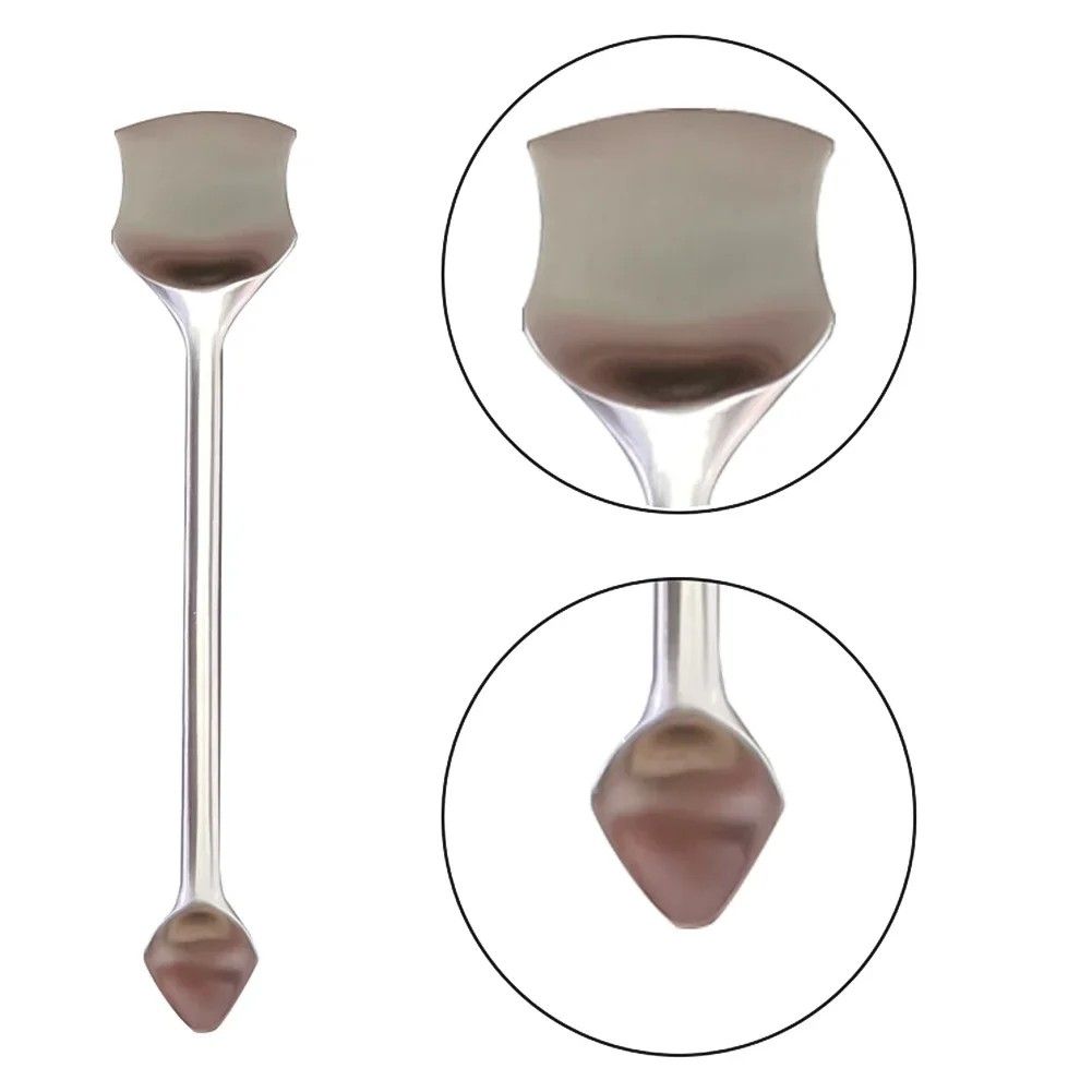 304 Stainless Steel Blackhead Cleaning Scraper Double Head Pimple Remover Facial Care Beauty Tool 4