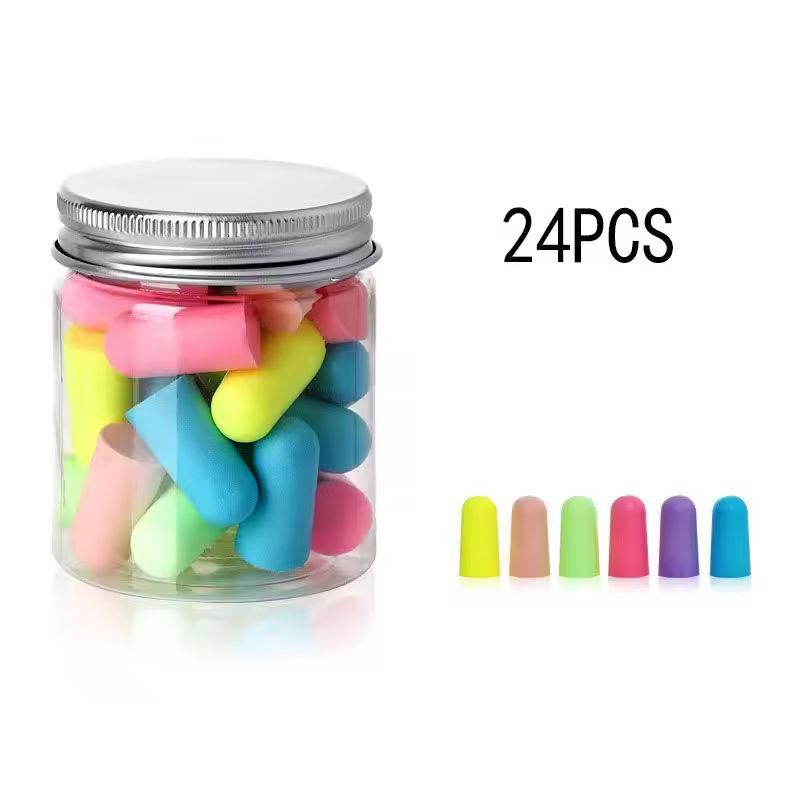 UltraSoft NoiseBlocking Foam Earplugs For Sleep Work  Travel 6