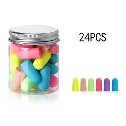 UltraSoft NoiseBlocking Foam Earplugs For Sleep Work  Travel 6
