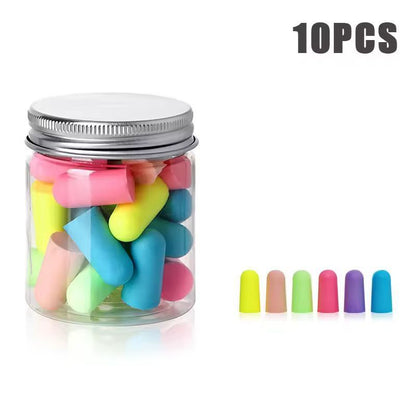 UltraSoft NoiseBlocking Foam Earplugs For Sleep Work  Travel 7