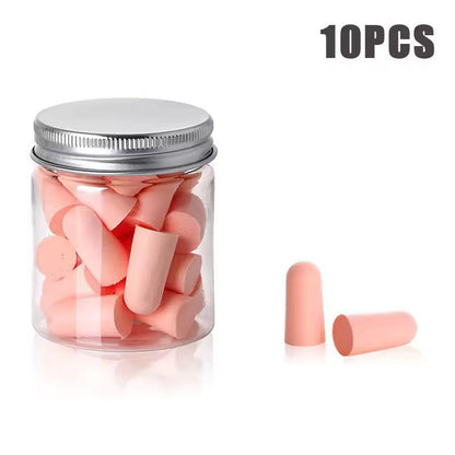 UltraSoft NoiseBlocking Foam Earplugs For Sleep Work  Travel 8
