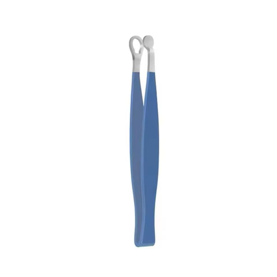 Stainless Steel Nose Hair Trimming Tweezers Eyebrow And Facial Hair Cutter Grooming Tool For Men 5
