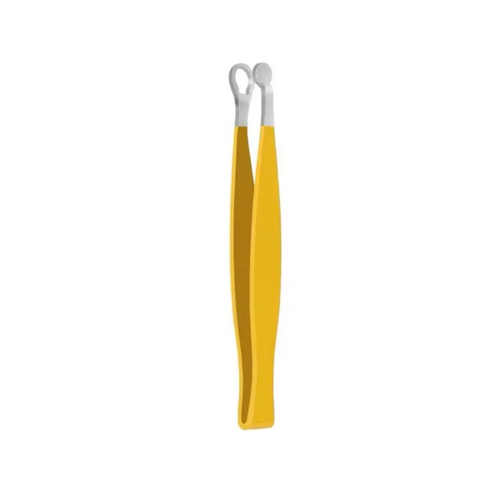 Stainless Steel Nose Hair Trimming Tweezers Eyebrow And Facial Hair Cutter Grooming Tool For Men 6