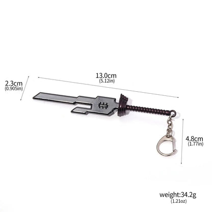 Anime Weapon Model Pendant Keychain 7