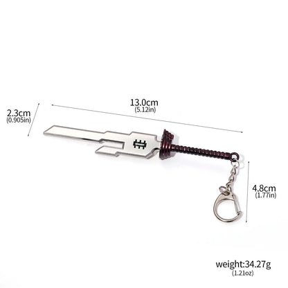 Anime Weapon Model Pendant Keychain 11