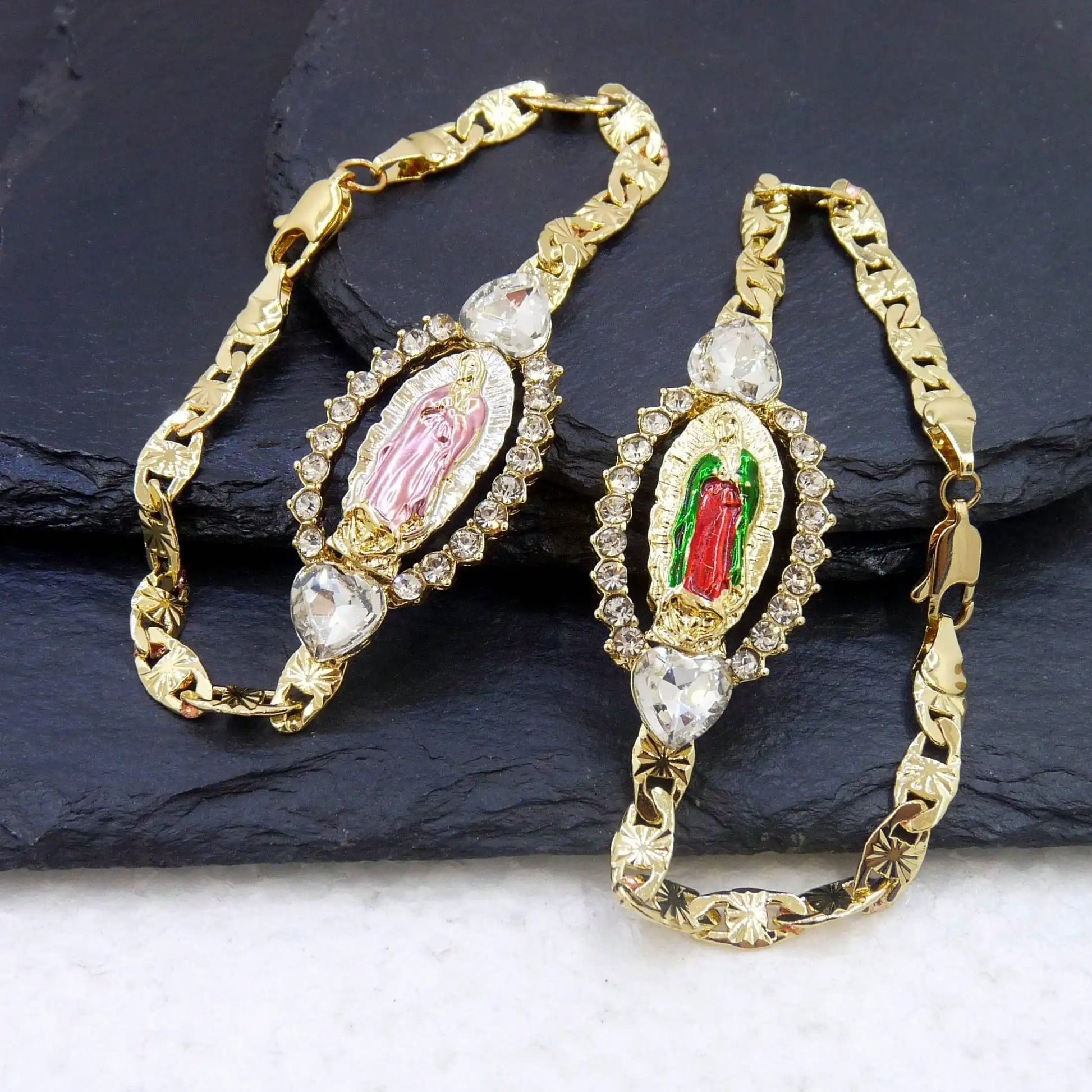 Gold Plated Religious Bracelet for Women