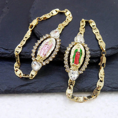 Gold Plated Religious Bracelet for Women