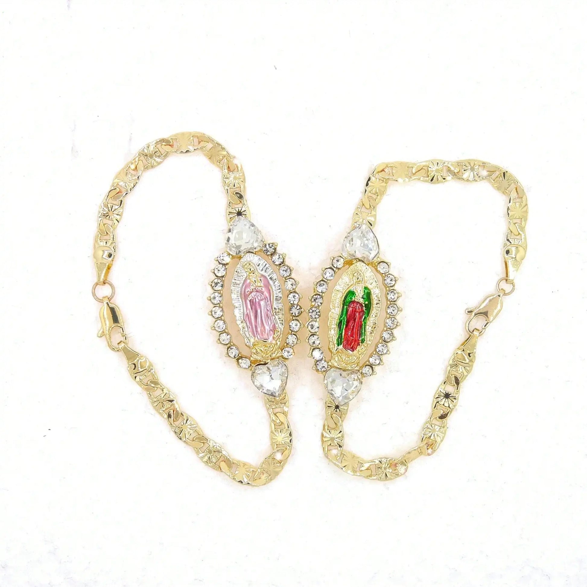 Gold Plated Religious Bracelet For Women 1