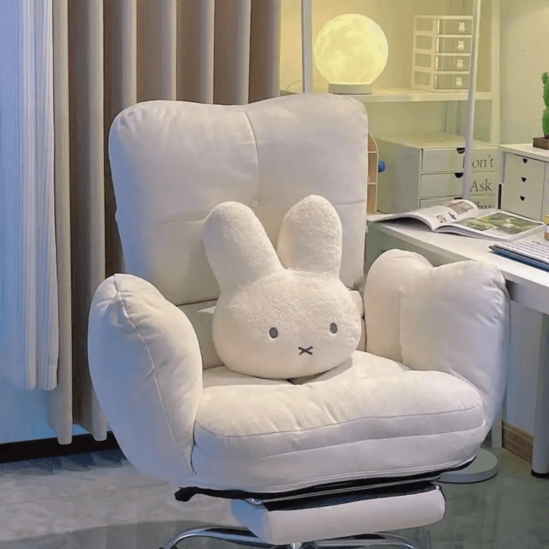 Cute Plush Bunny Pillow For Kids And Home Decor 4