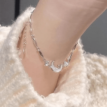 Crystal Cherry Blossom Bracelet For Women And Girls 2