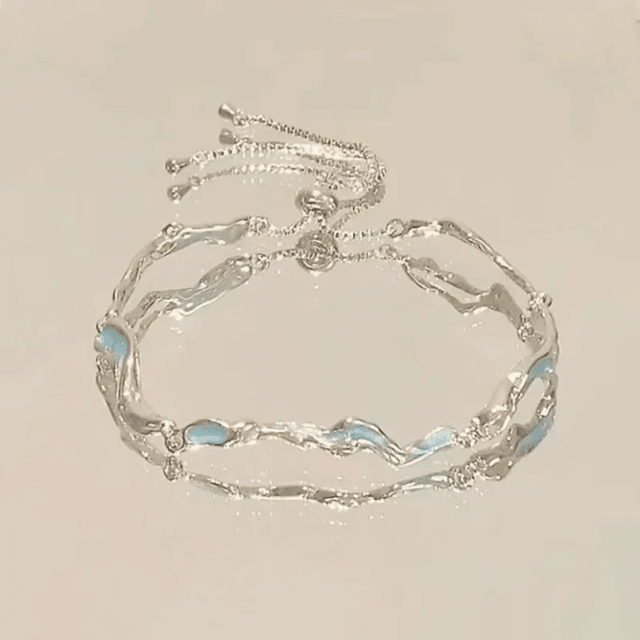 Crystal Cherry Blossom Bracelet For Women And Girls 6
