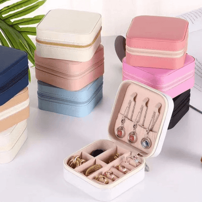 Mini Travel Jewelry Storage Box For Earrings Rings And Necklaces 1