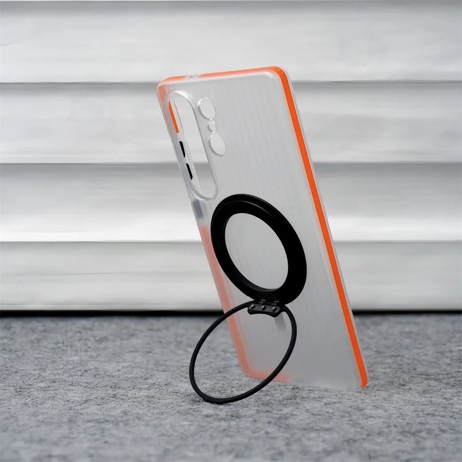 Matte Clear Hard Phone Case With 3D NonSlip Pattern 5