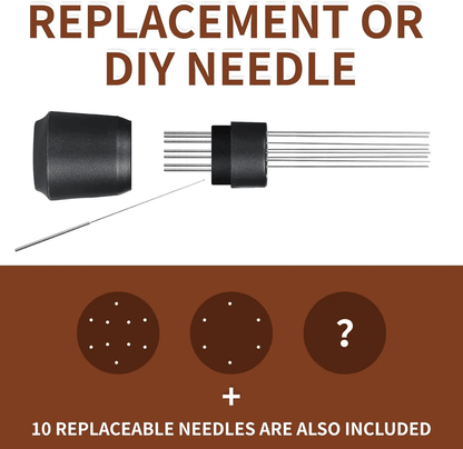 Upgraded Espresso WDT Tool With Magnetic Base And Replacement Needle 2