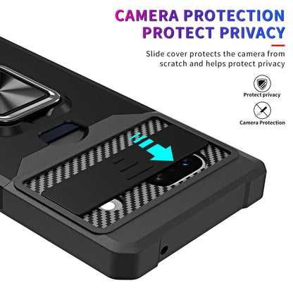 Wallet Phone Case With Card Slot And Kickstand For Google Pixel 2