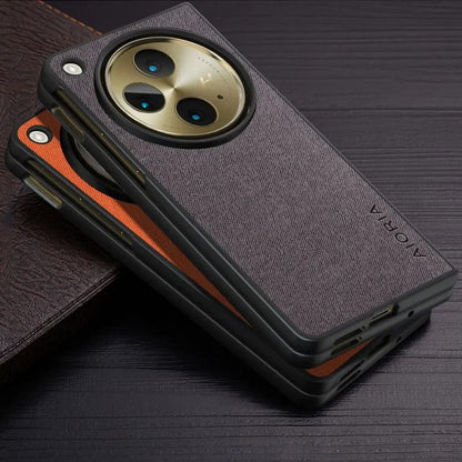 Textile Leather Soft Phone Case for Foldable Phones