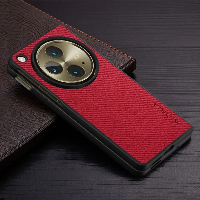 Textile Leather Soft Phone Case For Foldable Phones 9