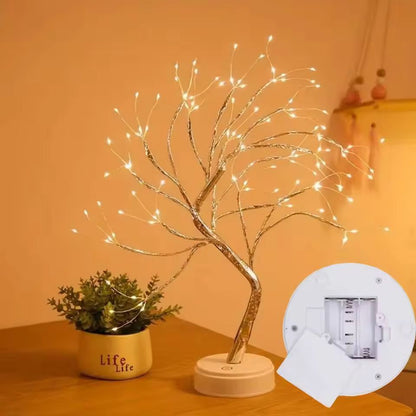 CozyGlow 108-LED Warm White Copper String Lights (USB & Battery)