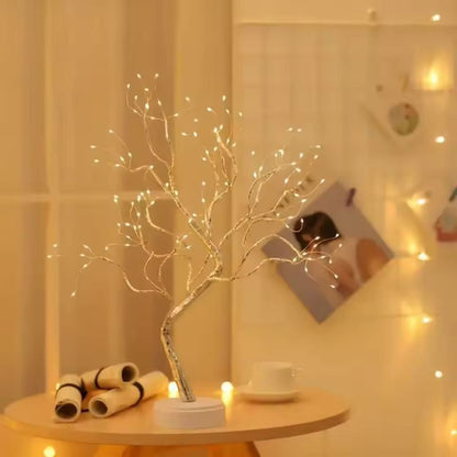 CozyGlow 108LED Warm White Copper String Lights USB  Battery 1