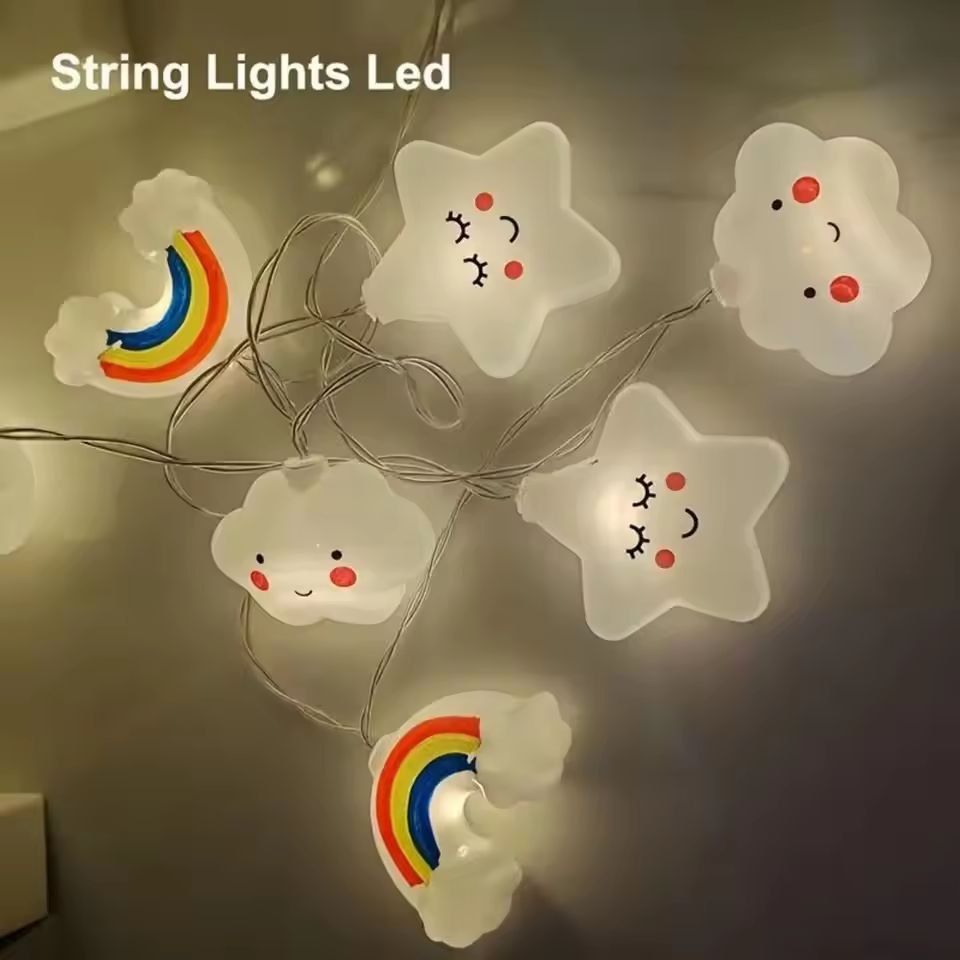 CozyStar BatteryPowered Star LED String Lights 5