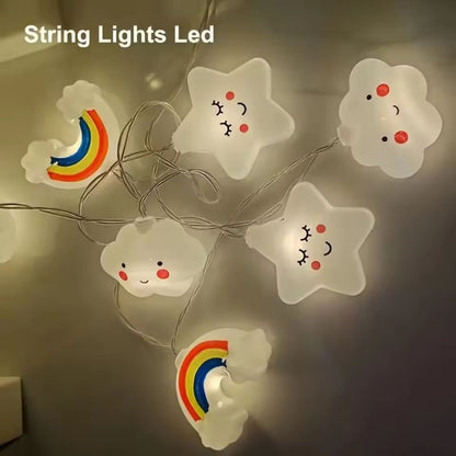 CozyStar BatteryPowered Star LED String Lights 5