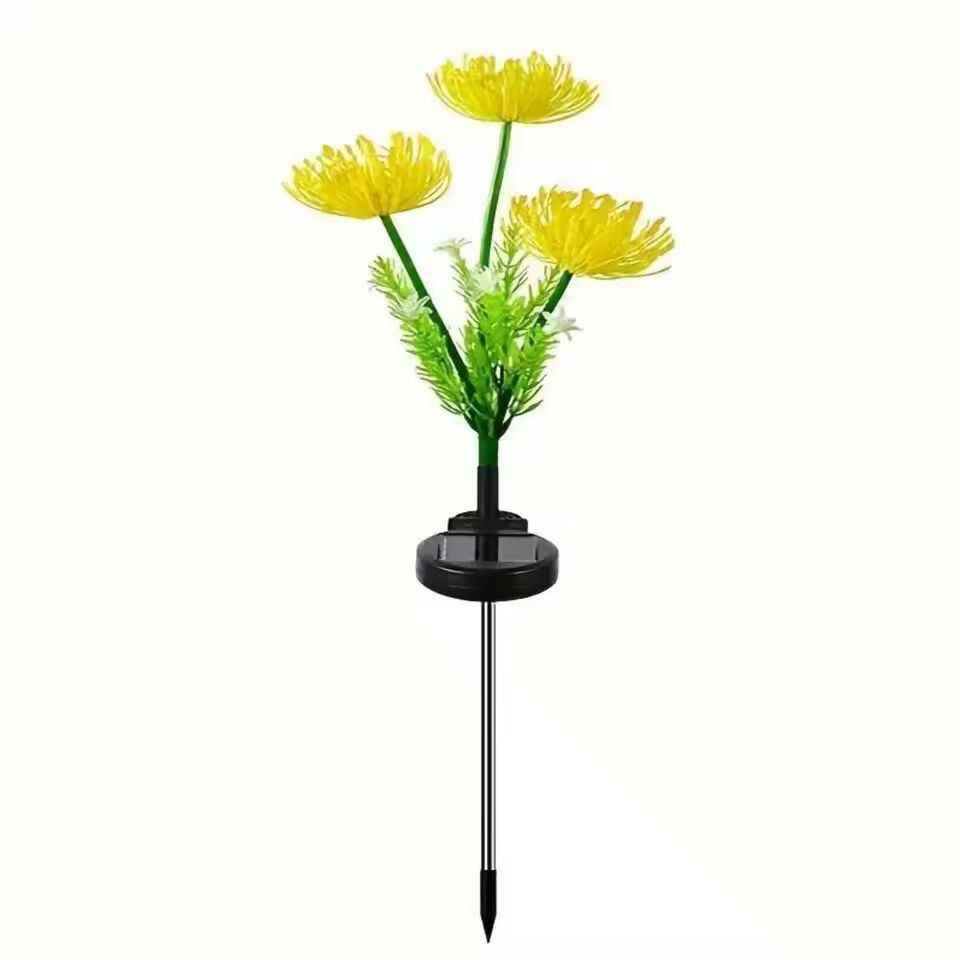 SolarGlow Solar Flower Lights  Decorative Outdoor LED Garden Lights 6