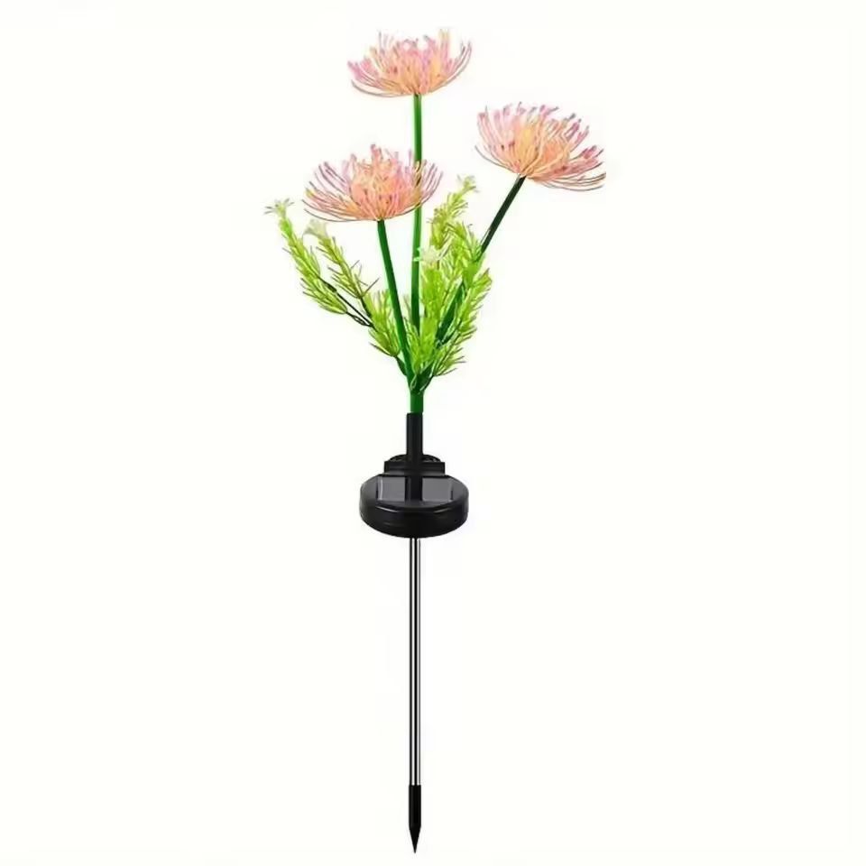 SolarGlow Solar Flower Lights  Decorative Outdoor LED Garden Lights 7