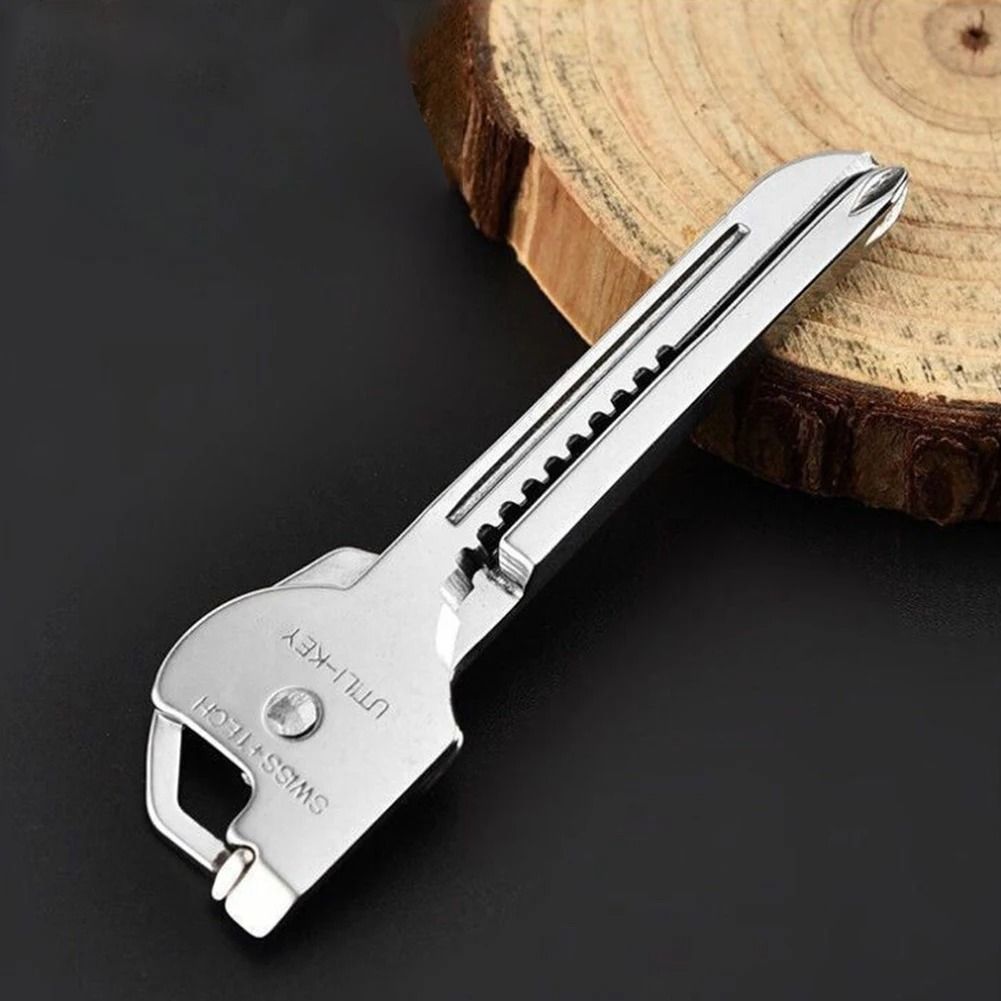 Key Shape Mini Multi Tool Pocket Utility Knife And Screwdriver 2