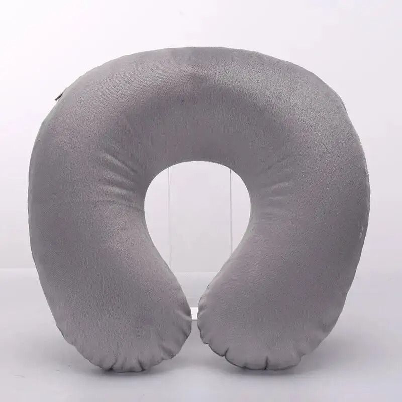 U Shaped Inflatable Travel Pillow Portable Neck Support Cushion 6