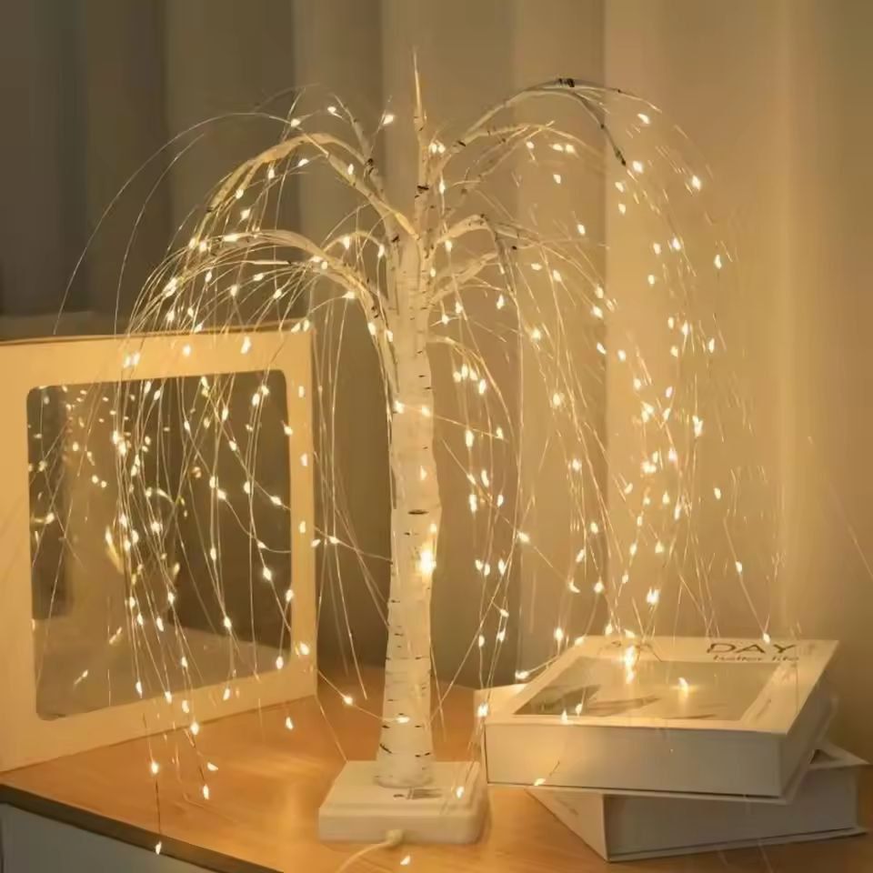 Enchanted Willow Glow  LED Fairy Light Bonsai Tree 1