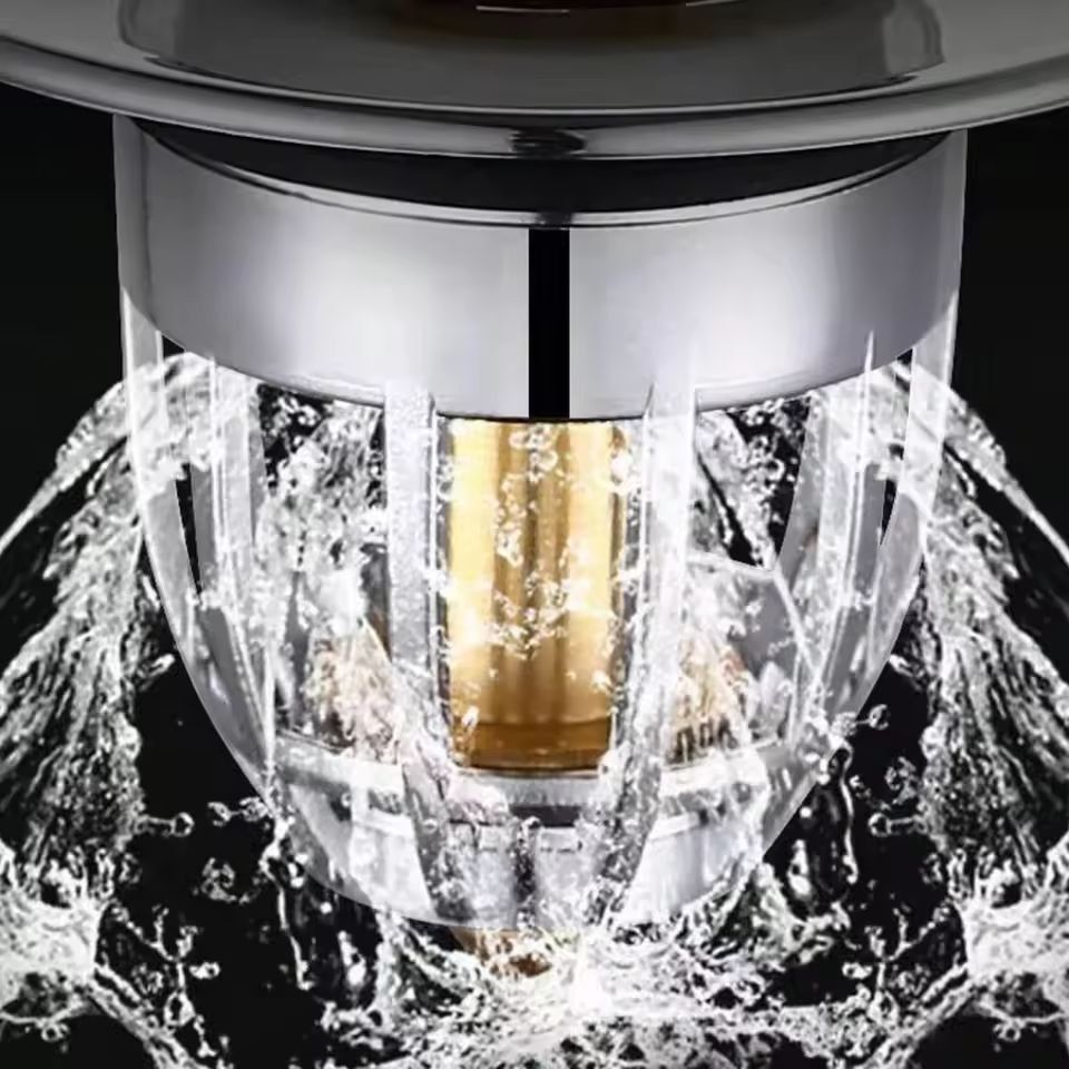 Premium Universal PopUp Sink Drain Stopper With Builtin Hair Catcher 5