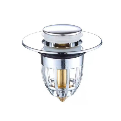 Premium Universal PopUp Sink Drain Stopper With Builtin Hair Catcher 6