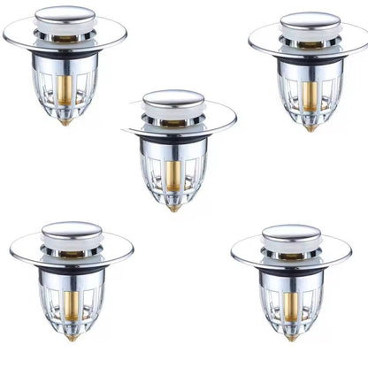 Premium Universal PopUp Sink Drain Stopper With Builtin Hair Catcher 8