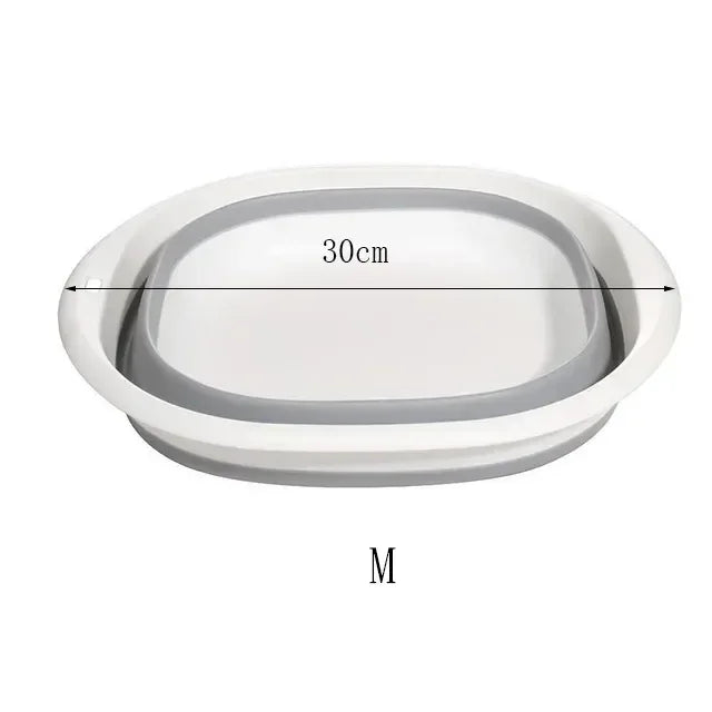 Portable Sink Collapsible Washing Basin For Laundry Bathing Adults  Babies 5