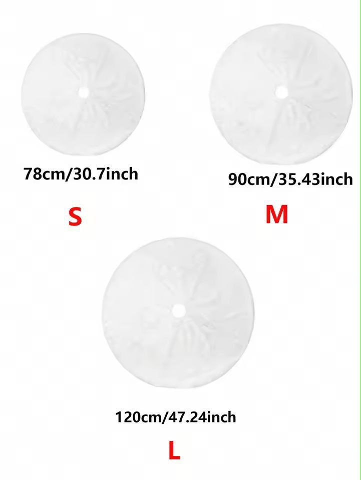 White Plush Christmas Tree Skirt Soft Fluffy Tree Base Cover For Cozy Holiday Decor 5