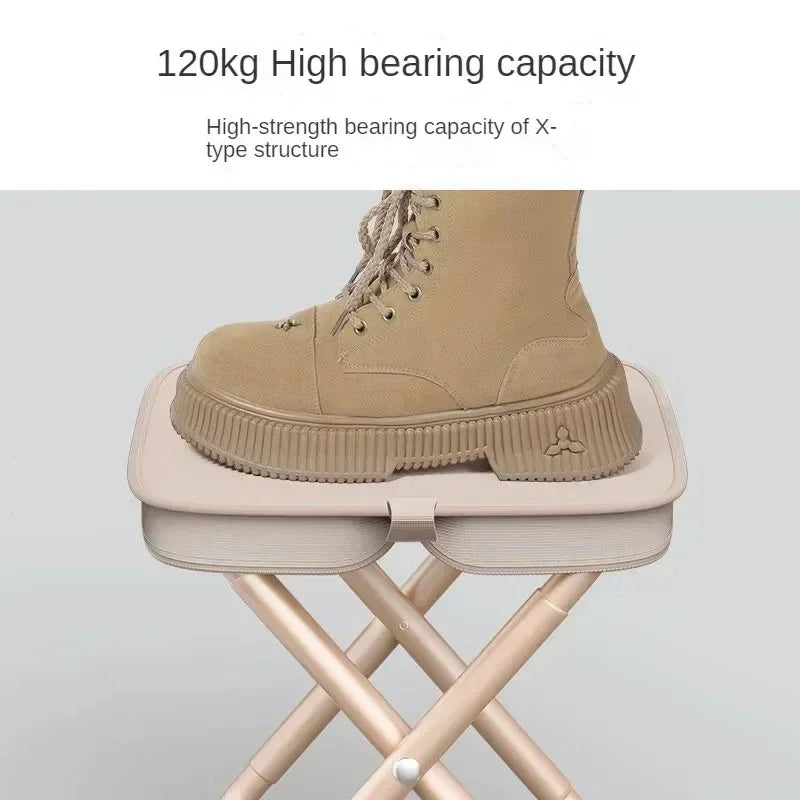 Multifunctional Picnic Camping Folding Chair Outdoor Folding Portable Fishing Chair Small Stool For 1