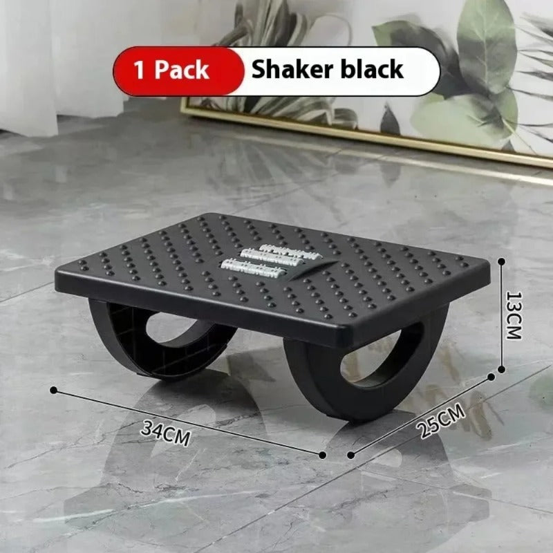 Foot Rest Under Desk Ergonomic Foot Stool With Massage Rollers New Portability Footrest For Office  2