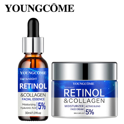 Retinol Serum Combo Set, Smoothes Wrinkles, Increases Elasticity