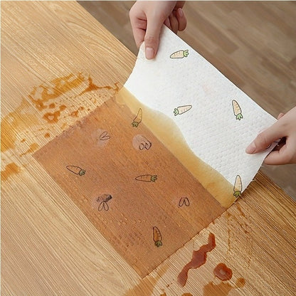 Reusable High Quality Dish Washing Cloth Super Large Roll Kitchen Towel 5