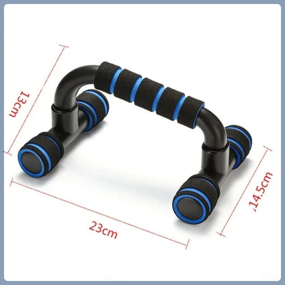 Small home fitness equipment for men, H-shaped foam push-up stand, chest muscle training, calisthenics equipment