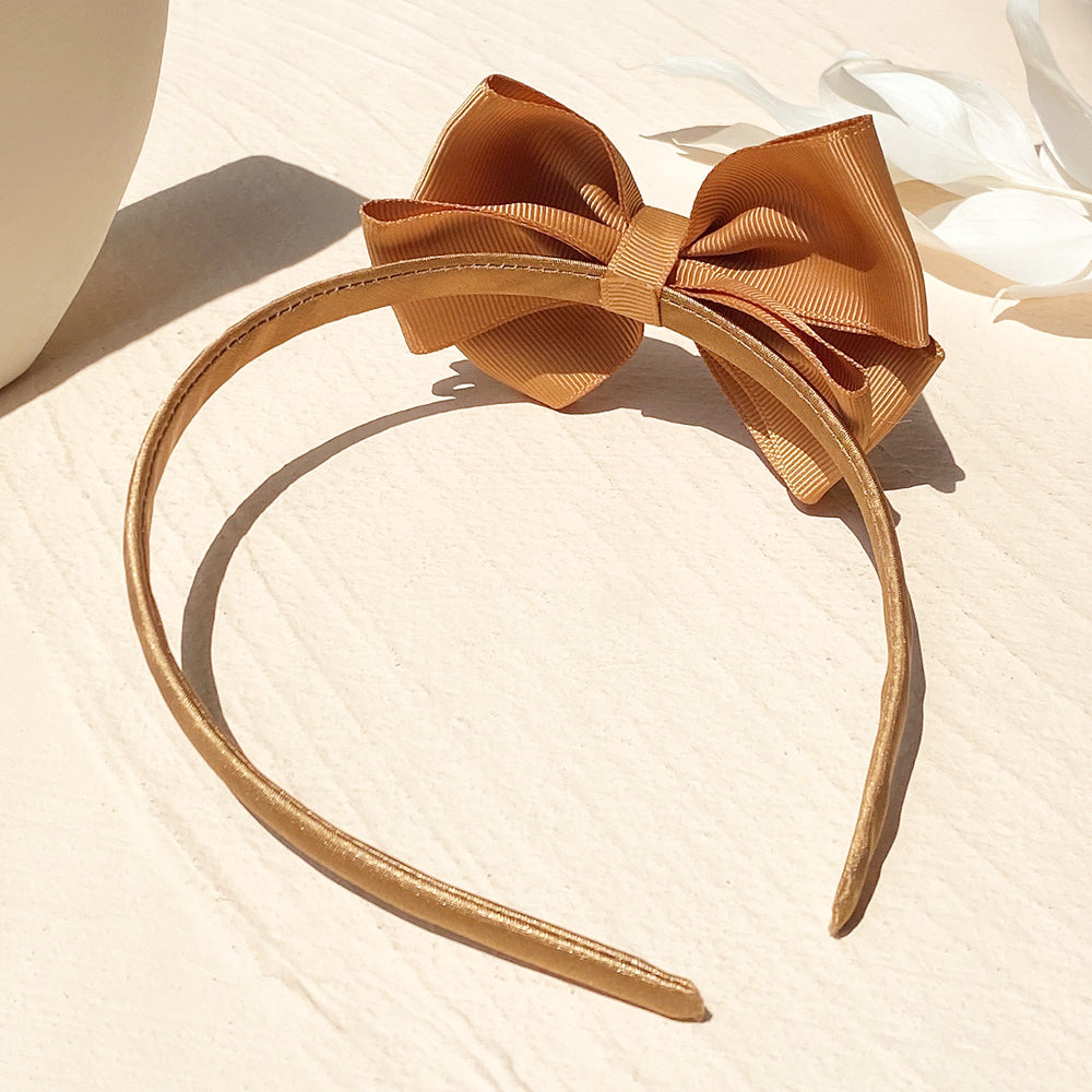 Handmade Hair Bows For Baby Girls Cute Bowknot Headband Headwear 4