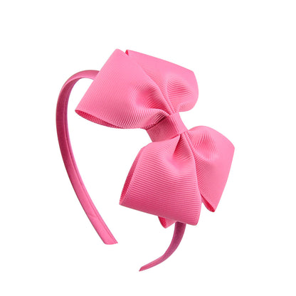 Handmade Hair Bows For Baby Girls Cute Bowknot Headband Headwear 7