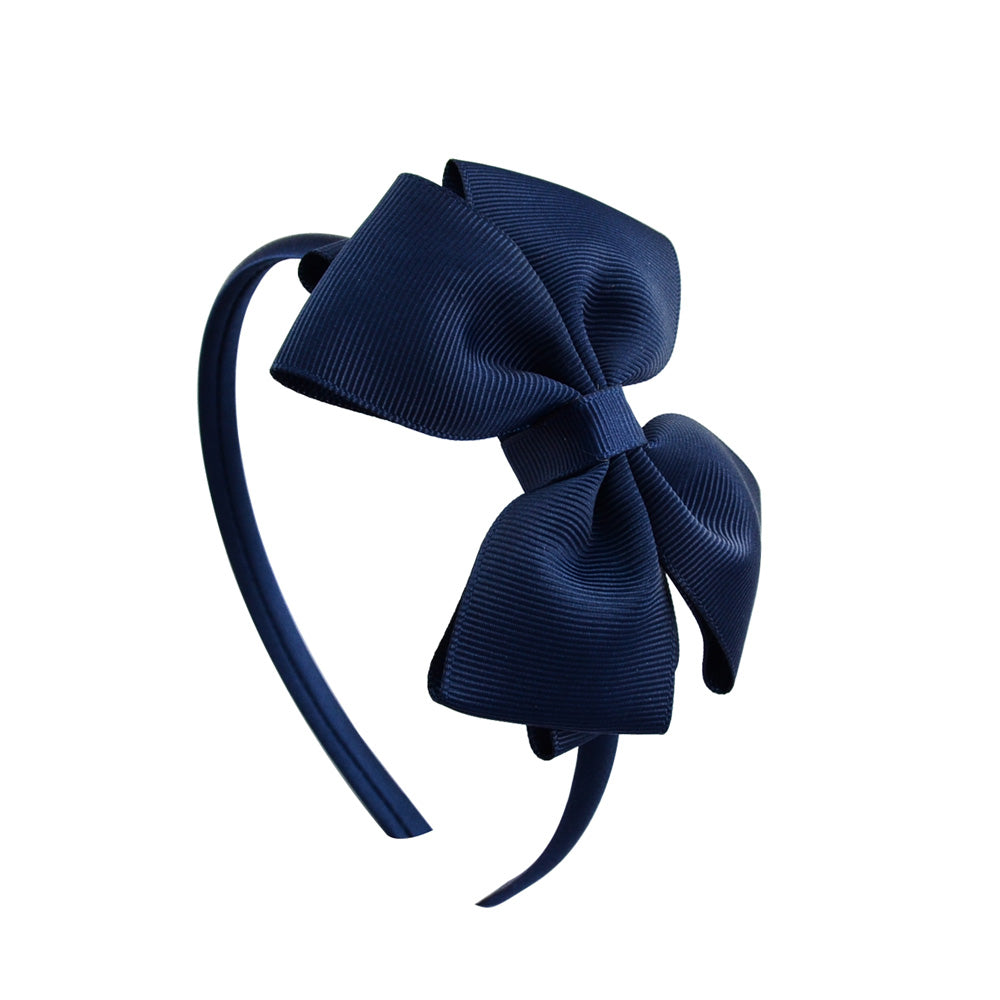 Handmade Hair Bows For Baby Girls Cute Bowknot Headband Headwear 9