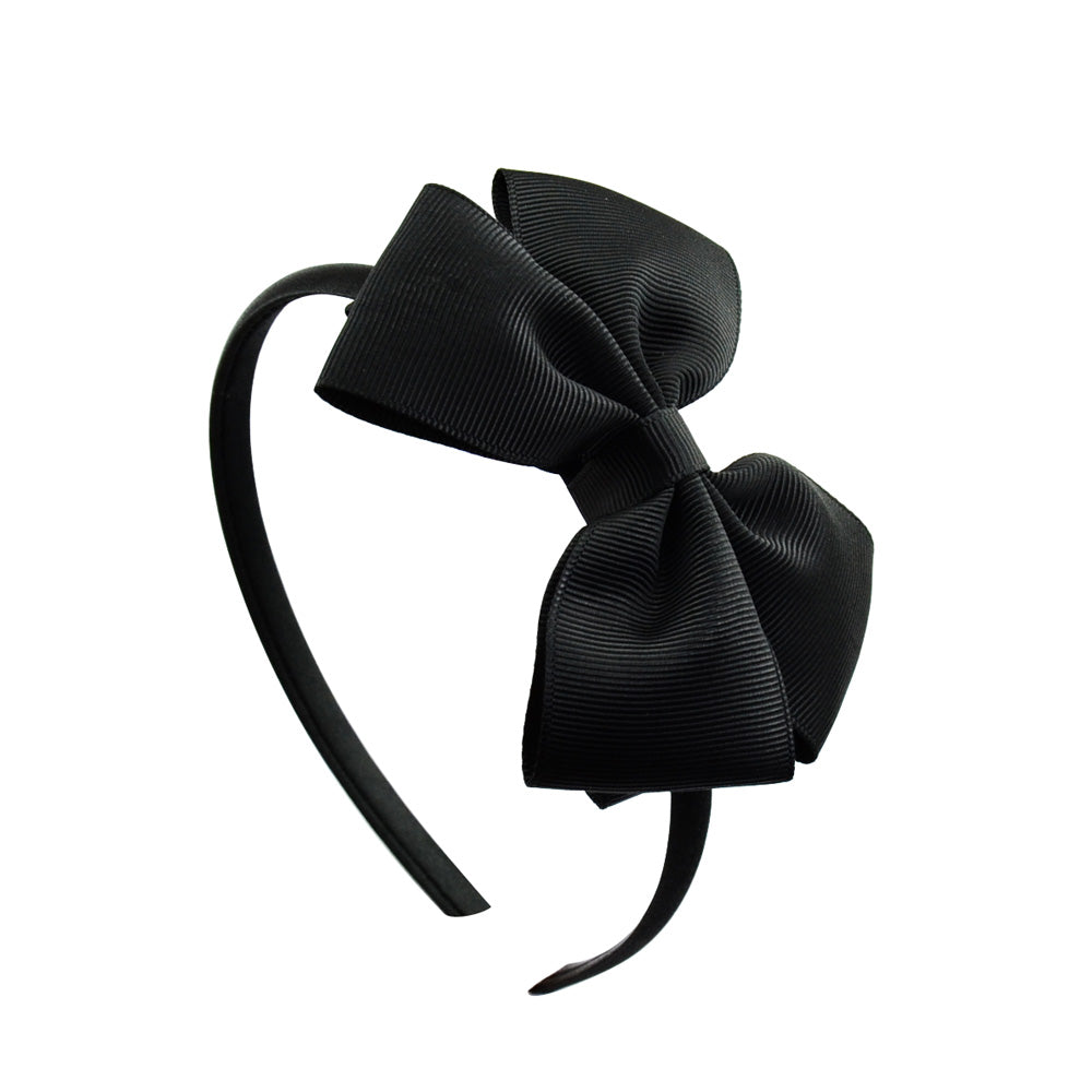 Handmade Hair Bows For Baby Girls Cute Bowknot Headband Headwear 10